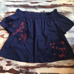 Off the shoulder top